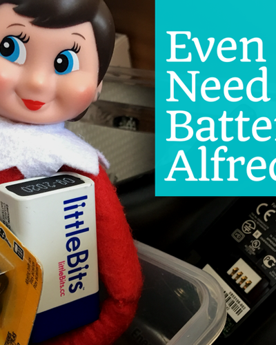 Who knew they ran on elfkaline batteries?