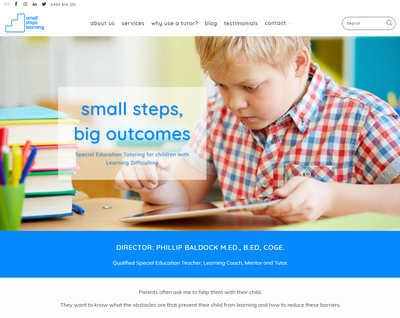 Small Steps Learning