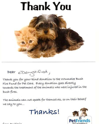 Pet Friends Bush Fire Appeal