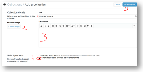 Turn Custom into Smart collections - eChic technology for small business