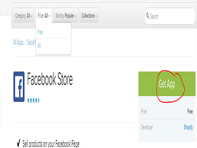 How do I add a Shopify facebook store? AKA How do I add a Shopify Shop to my facebook page.