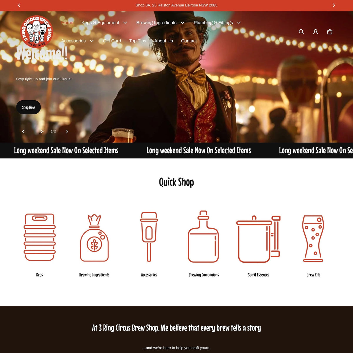 3 Ring Circus Brew Shop