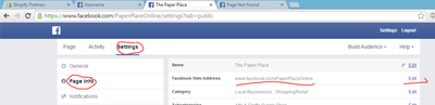 How to create a sexier address for your facebook page