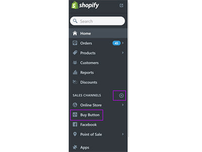 Sell anywhere with Shopify Buy Buttons